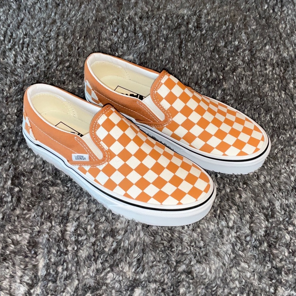 Vans Classic Meerkat Checkered Slip-Ons